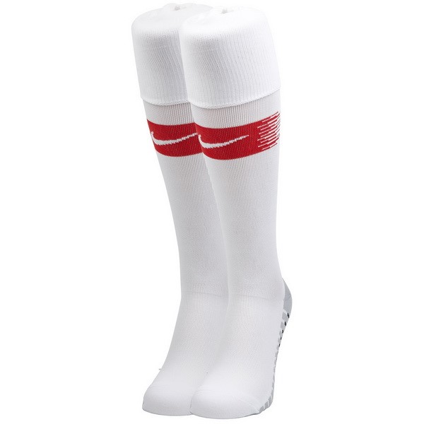 Calcetines Portugal Replica Segunda Ropa 2018 Blanco